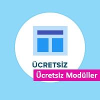 Ücretsiz Modüller Ücretsiz Modüller
